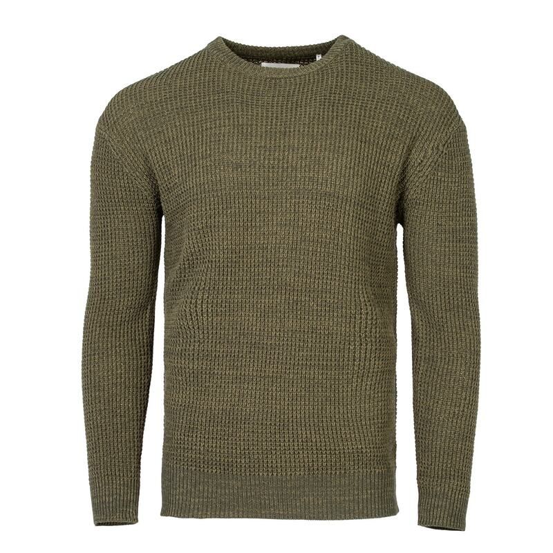 ファイヤートラップ メンズ アウター ニット・セーター ニット Firetrap 2Col Knit Sn00 Khaki カーキ