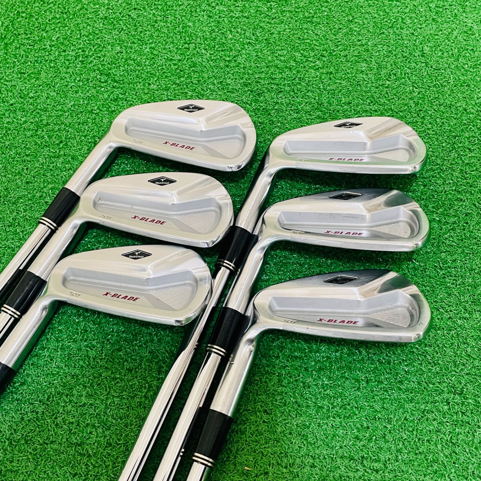 47 BRIDGESTONE TOURSTAGE X-BLADE 701 レフティ 左利き アイアン6本 