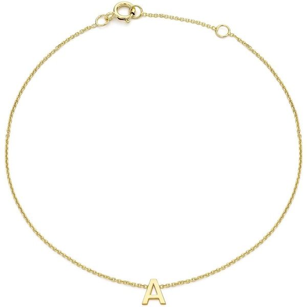 ビー ユー レディース アクセサリー ブレスレット・バングル・アンクレット ミニ Be You 9ct Mini Initial Bracelet Yellow Gold イエロー