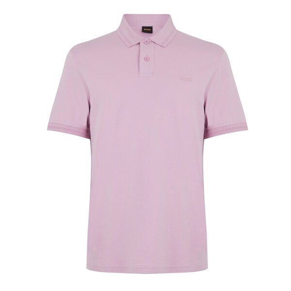 ボス メンズ トップス ポロシャツ Boss Pe_Interlock 10262456 01 Open Purple 548 パープル