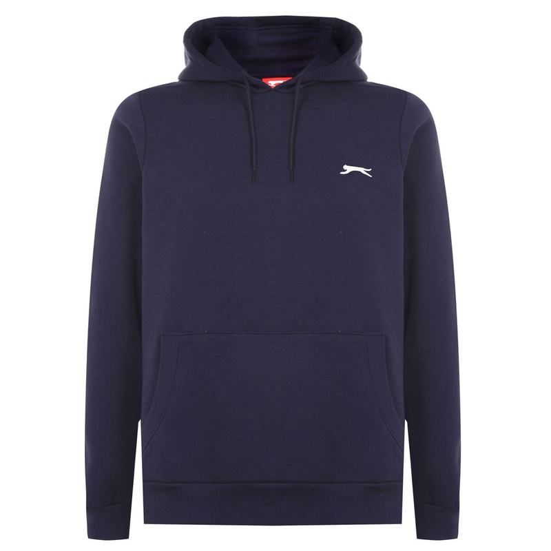 スラセンジャー メンズ アウター ニット・セーター フリース Slazenger Fleece Hoody Mens Navy ネイビー