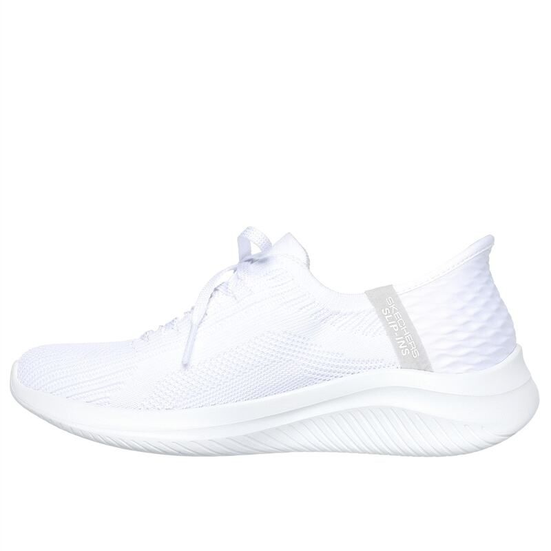 スケッチャーズ レディース シューズ スニーカー Skechers Slipins Ultra Flex 30 Brilliant Triple White ホワイト