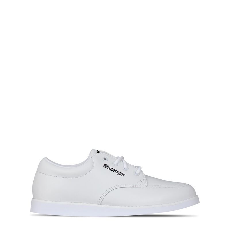 スラセンジャー レディース シューズ スニーカー Slazenger Ladies Bowls Shoes White ホワイト