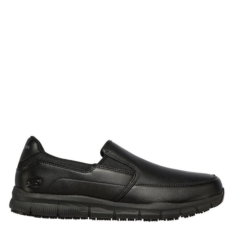 スケッチャーズ メンズ シューズ ブーツ・レインブーツ リラックスフィット Skechers Work Relaxed Fit Nampa Groton SR Black ブラック