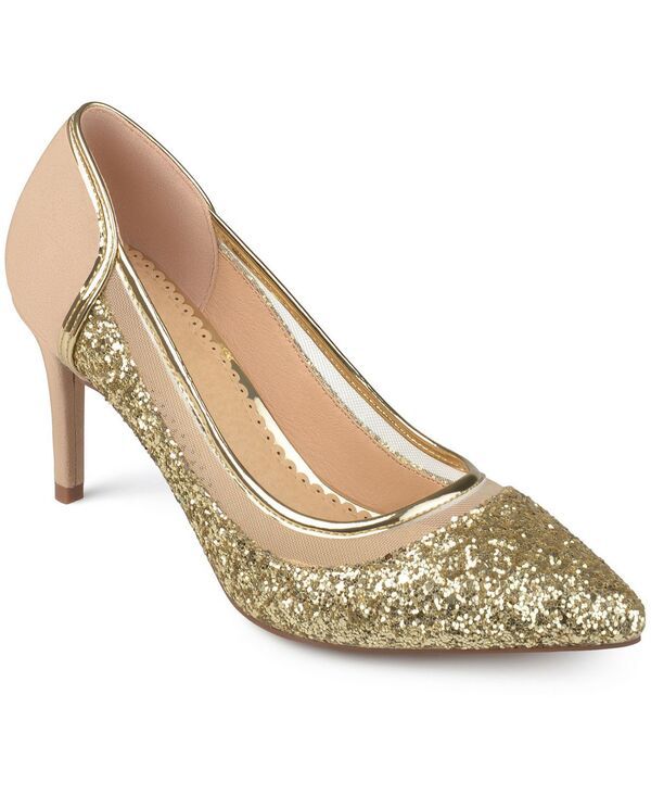 ジュルネ コレクション レディース シューズ パンプス ヒール Journee Collection Womens Kalani Heels Gold ゴールド