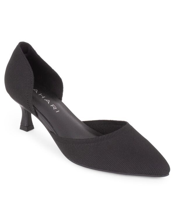 タハリ レディース シューズ パンプス ヒール Tahari Womens Moreno Kitten Heel Pumps Black ブラック