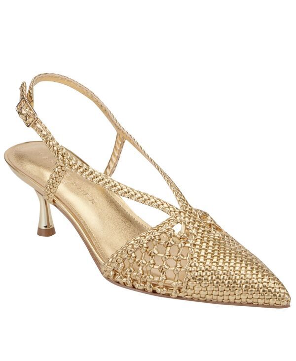 マーク・フィッシャー レディース シューズ パンプス Marc Fisher LTD Womens Reagan Slingback Dress Pumps Gold ゴールド