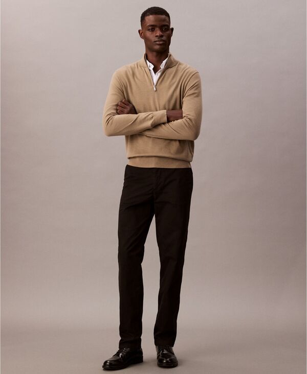 カルバンクライン メンズ ボトムス カジュアルパンツ Calvin Klein MenstraightFit Chino Pants Black ブラック