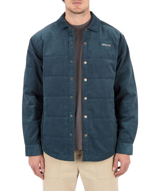 ハーレー メンズ アウター ジャケット・ブルゾン 長袖 Hurley Mens Waletale Cord LongSleeve Jacket Navy ネイビー