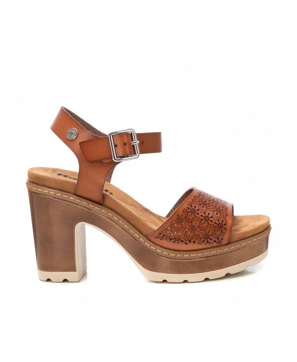 キシタイ レディース シューズ サンダル ヒール Womens Heeled Sandals Refresh By Xti Brown ブラウン