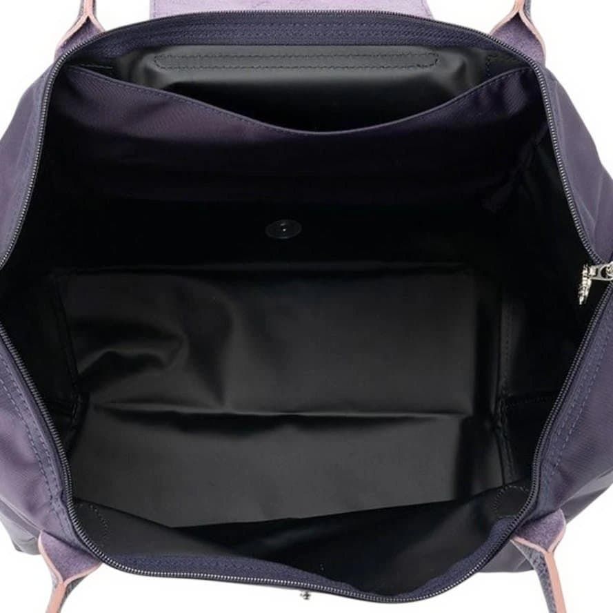 ☆＠ロンシャンLONGCHAMP トートバッグ ル・プリアージュビルべり紫 L