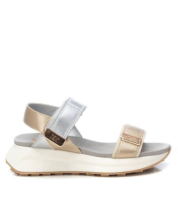 キシタイ レディース シューズ サンダル Womens Comfort Sandals By XTI Gold ゴールド