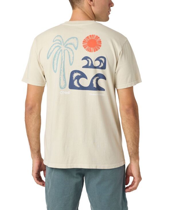 オニール メンズ トップス Tシャツ ONeill Mens Scenic Short Sleeve TShirt Light khaki カーキ