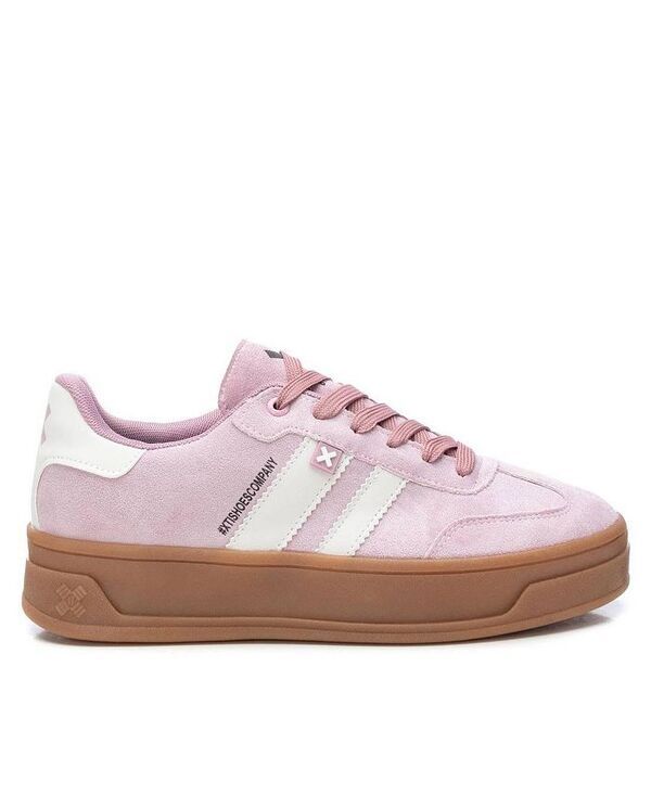 キシタイ レディース シューズ スニーカー スエード Womens Casual Suede Sneakers By XTI Nude