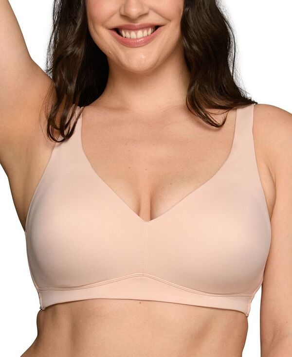 バニティフェア レディース アンダーウェア ブラジャー Vanity Fair Womens Beauty BackR Simple Size with Lift Bra 72164 Bare Pink ピンク