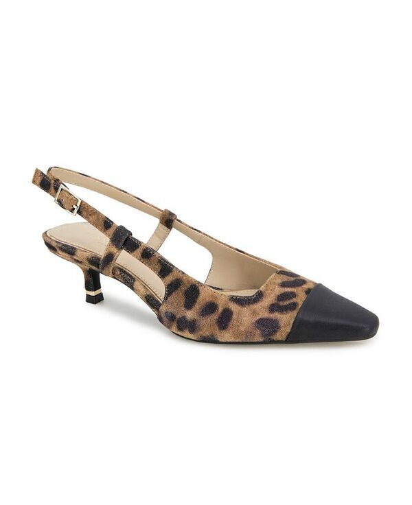 ケネスコール レディース シューズ パンプス キャップ Kenneth Cole New York Womens Martha Toe Cap Pumps Leopard Suede アニマル