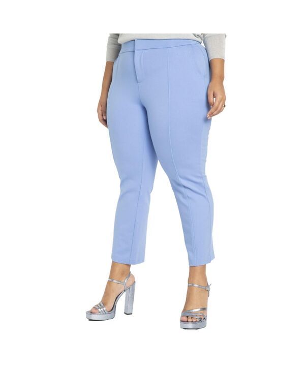 エロクイ レディース ボトムス カジュアルパンツ プラスサイズ ELOQUII Womens Plusize The Ultimate Stretch Slim Leg Pant Cornflower blue ブルー 12,766円