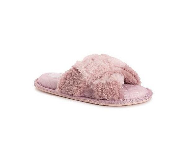ムクルクス レディース シューズ サンダル MUK LUKS Womens Perley Criss Cross Slipper Mauve