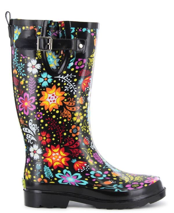ウエスタンチーフ レディース シューズ ブーツ・レインブーツ Western Chief Womens Garden Play Rain Boot Black ブラック