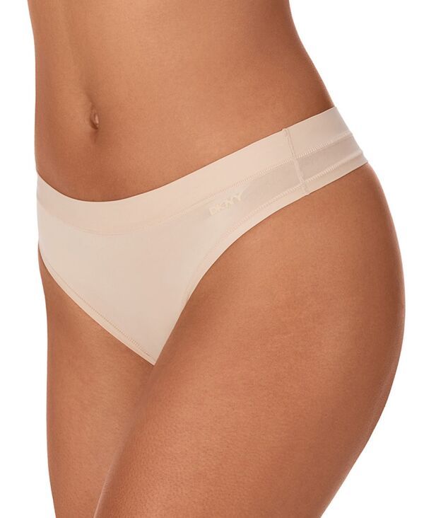 ダナ キャラン ニューヨーク レディース アンダーウェア パンツ DKNY Active Comfort Thong DK8961 Cashmere