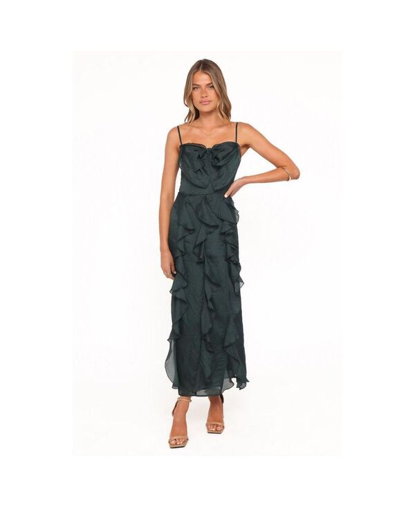 Petal and Pup レディース トップス ワンピース ミディ Petal and Pup Womens Adelyn Midi Dress Emerald エメラルド