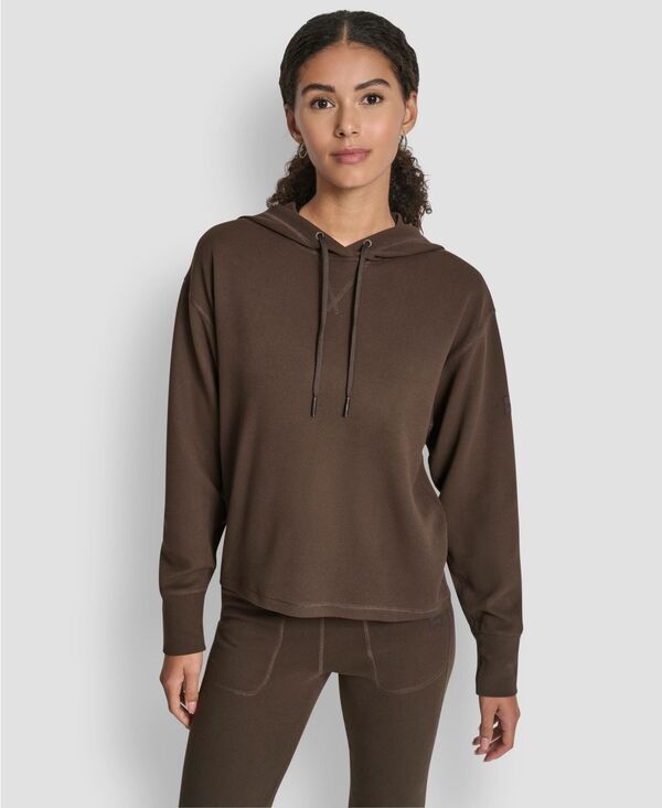 ダナ キャラン ニューヨーク レディース アウター パーカー・スウェット DKNY Womens Transcend Thermal PullOn Hoodiespresso 9,216円