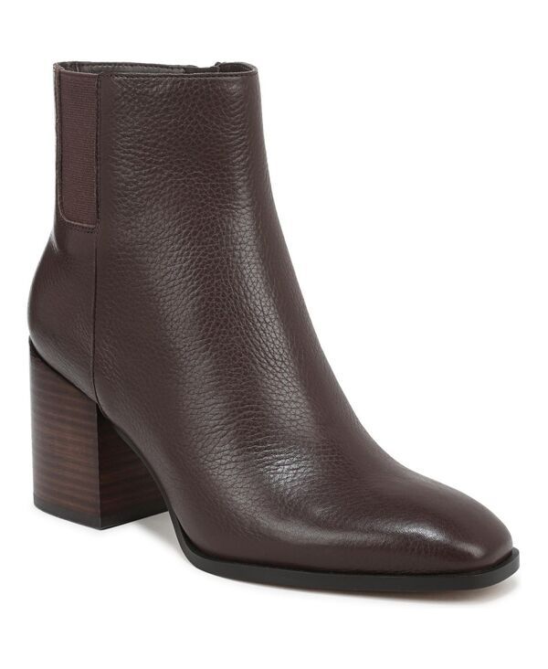 バイオニック レディース シューズ ブーツ・レインブーツ アンクル Vionic Womens Vynn Ankle Booties Chocolate ganache leather チョコレート