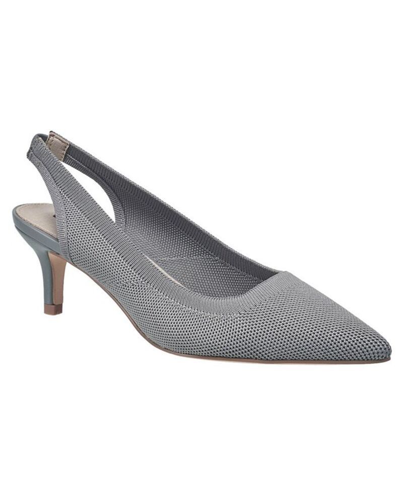 フレンチコネクション レディース シューズ サンダル ヒール French Connection Ladies Viva Slingback Kitten Heel Gray グレー