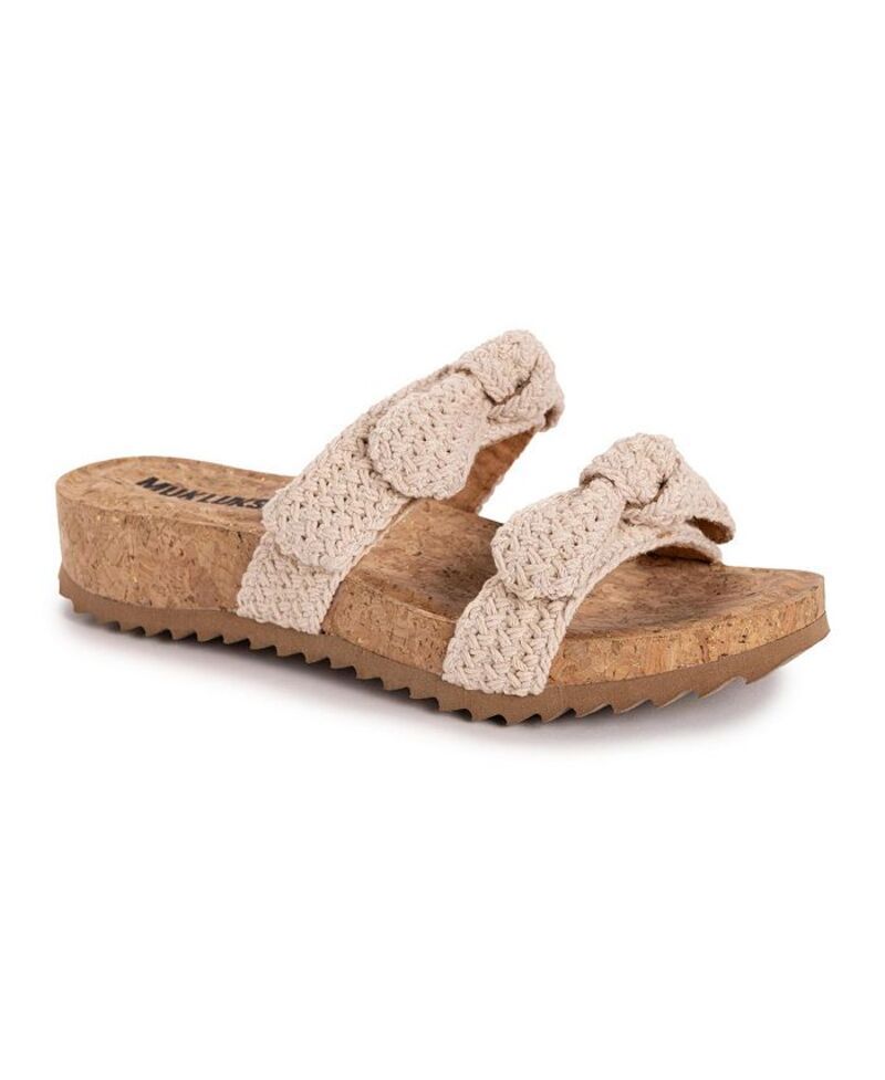 ムクルクス レディース シューズ サンダル MUK LUKS Womens Posie Sandal Natural crochet