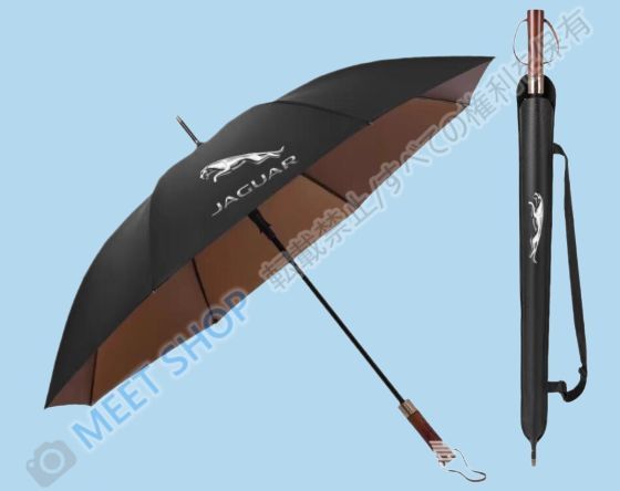 新品未使用】ジャガー風 汎用 高級アンブレラ 長傘 晴雨兼用 自動開閉