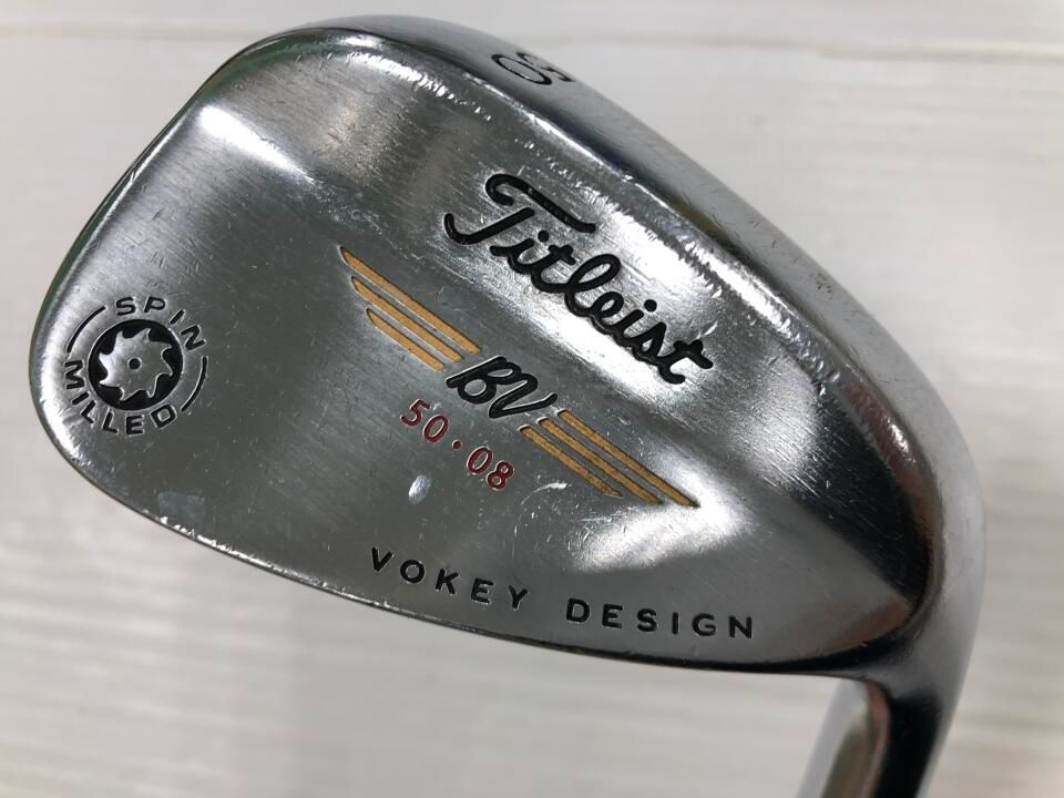 タイトリスト ボーケイ スピンミルド CC 2009 52/56 2本セットDG タイトリスト VOKEY スピンミルド 2009年モデル カスタム ウェッジ