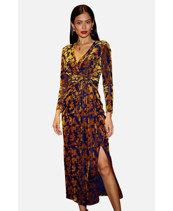 ユミキム レディース トップス ワンピース ミディ Yumi Womens Dresses Velour Stretch Midi Dress Gold ゴールド 26,520円