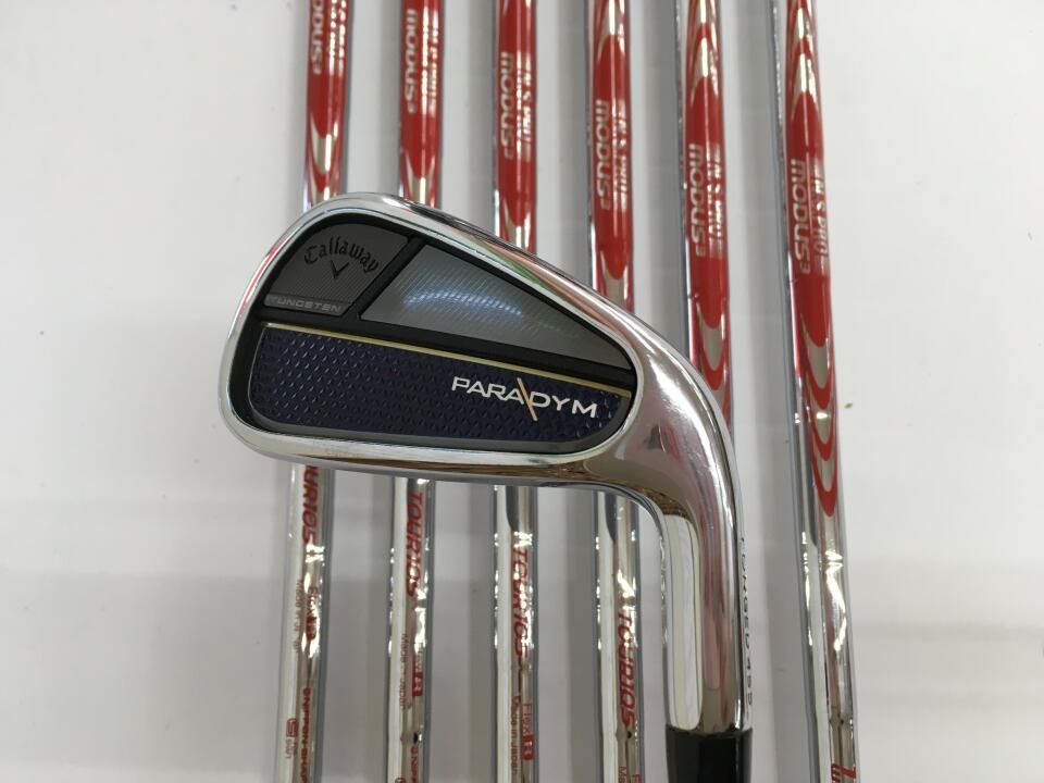 キャロウェイ　PARADYM　NSプロ MODUS 3 TOUR 105　Rフレックス　アイアンセット　中古　ゴルフドゥ！水戸店【最短即日発送】