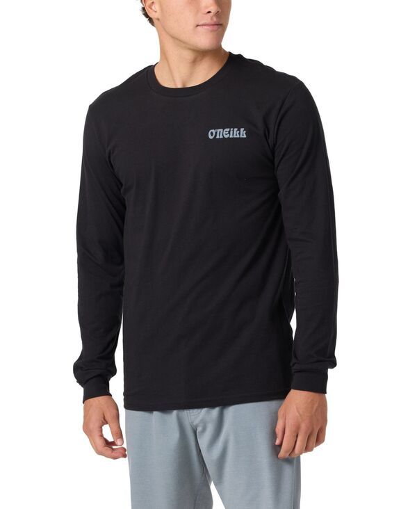 オニール メンズ トップス Tシャツ 長袖 ONeill Mens Pivot LongSleeve TShirt Black ブラック