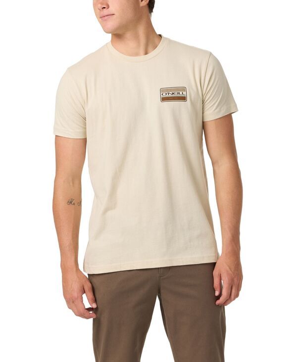 オニール メンズ トップス Tシャツ 半袖 ONeill Mens Banner ShortSleeve TShirt Ivory アイボリー