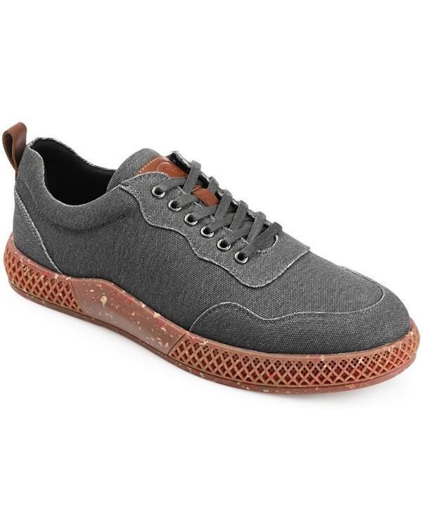 トーマスアンドバイン メンズ シューズ スニーカー Thomas Vine Mens Kemp Textile Sneakers Charcoal チャコール