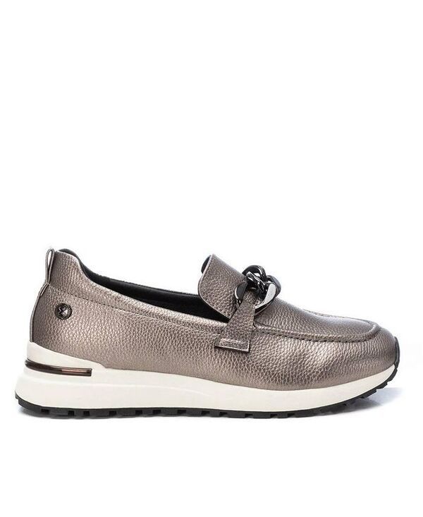 キシタイ レディース シューズ パンプス XTI Womens Casual Moccasins By Silver シルバー
