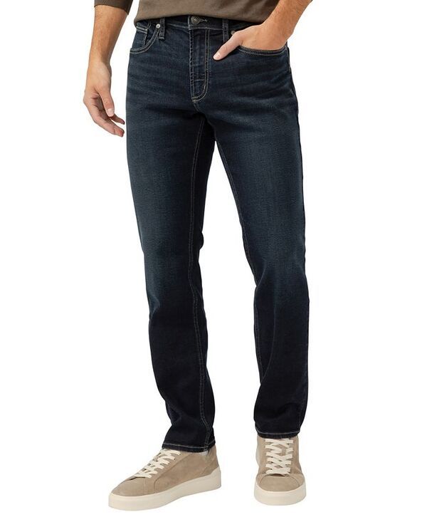 シルバー ジーンズ メンズ ボトムス デニムパンツ スリムフィット Silver Jeans Co Mens Konrad Slim Fit Slim Leg Jeans Indigo インディゴ