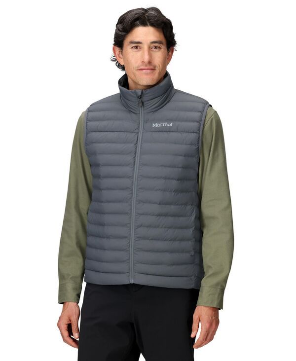 マーモット メンズ トップス ベスト Marmot Mens Echo Featherless Vesteel onyx