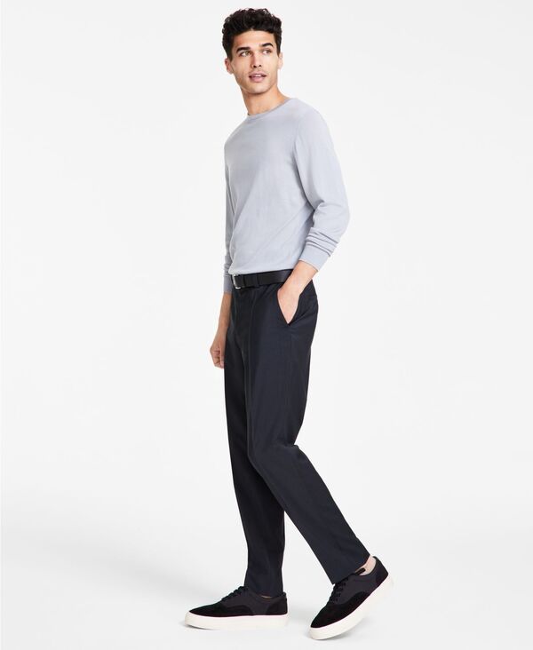 ヒューゴボス メンズ ボトムス カジュアルパンツ ウール Hugo Boss Mens ModernFit Wool Suit Pants Dark Grey グレー