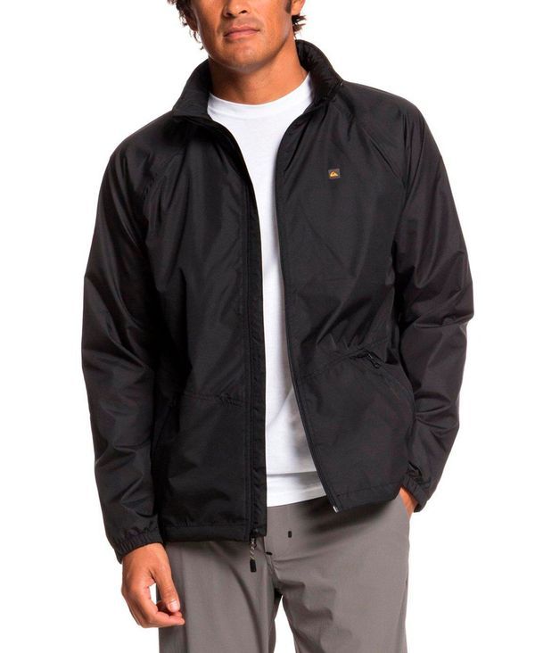 クイックシルバー ウォーター マン メンズ アウター ジャケット・ブルゾン ジャケット Quiksilver Waterman Mens Shell Shock Windbreaker Jacket Black ブラック