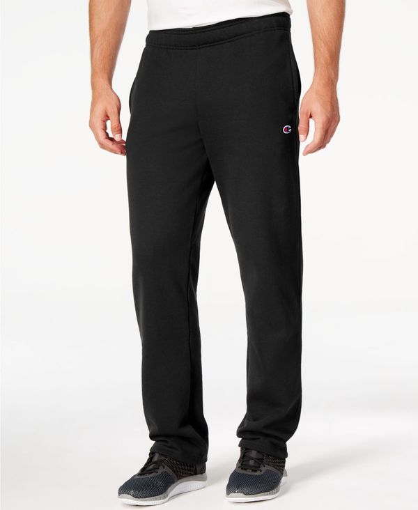 チャンピオン メンズ ボトムス カジュアルパンツ パンツ フリース Champion Mens Powerblend Fleece Pants Black ブラック