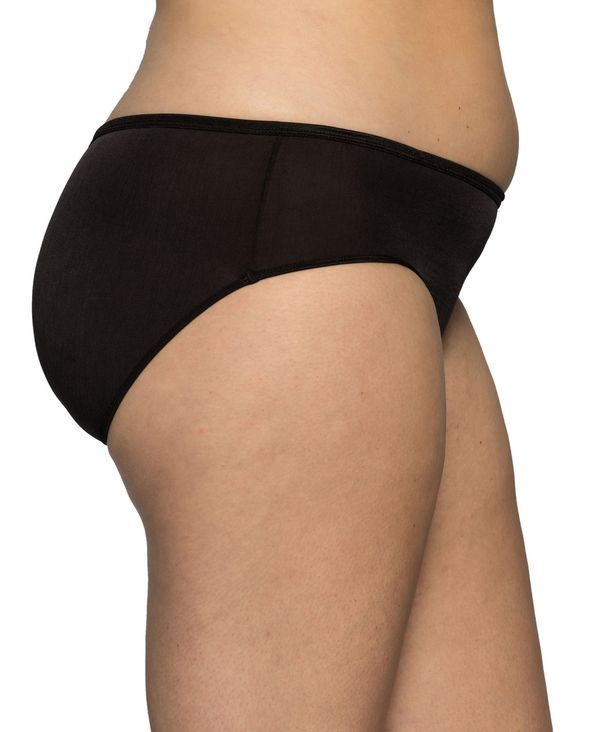 バニティフェア レディース アンダーウェア パンツ Vanity Fair Illumination Body Shine Hipster Underwear 18107 Black ブラック