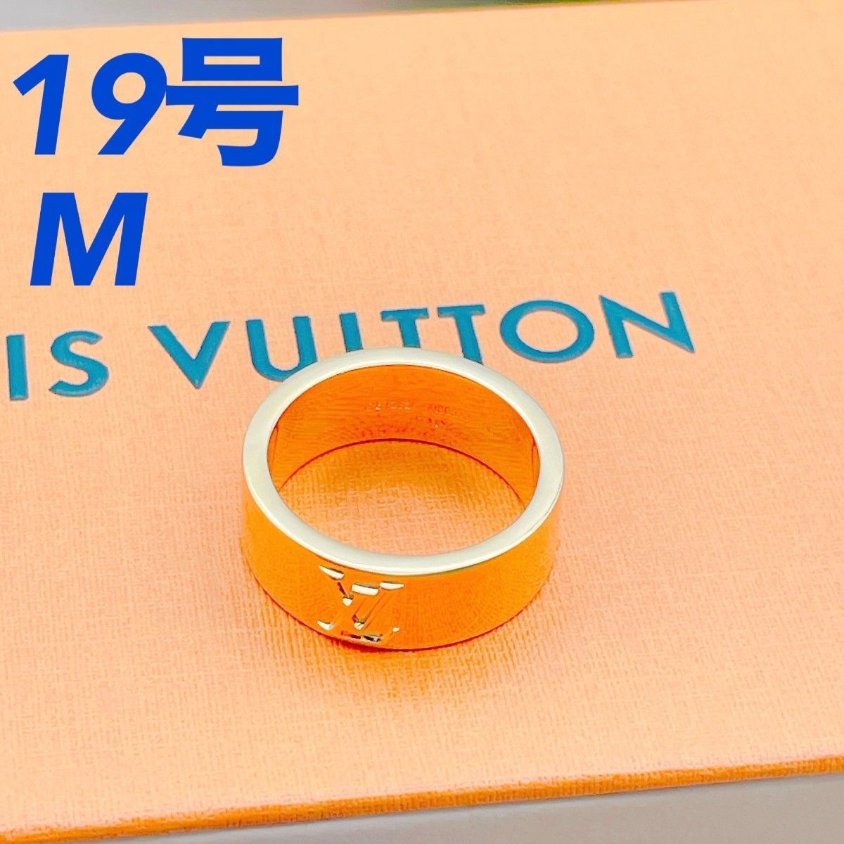 ◇ルイヴィトン◇新品仕上済 LOUIS VUITTON M00513 LV インスティンクト リング 指輪 ブランド 8.8g
