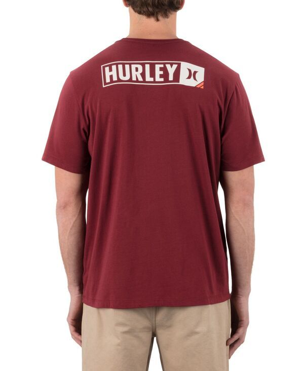 ハーレー メンズ トップス Tシャツ Hurley Mens Corner Short Sleeve TShirt True red レッド