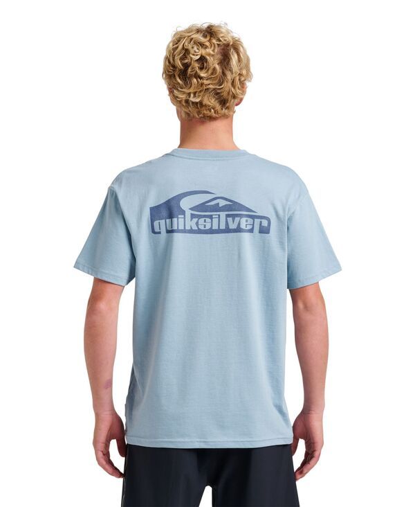 クイックシルバー メンズ トップス Tシャツ Quiksilver Mens Push Threw TShirt Ashley blue heather ヘザー