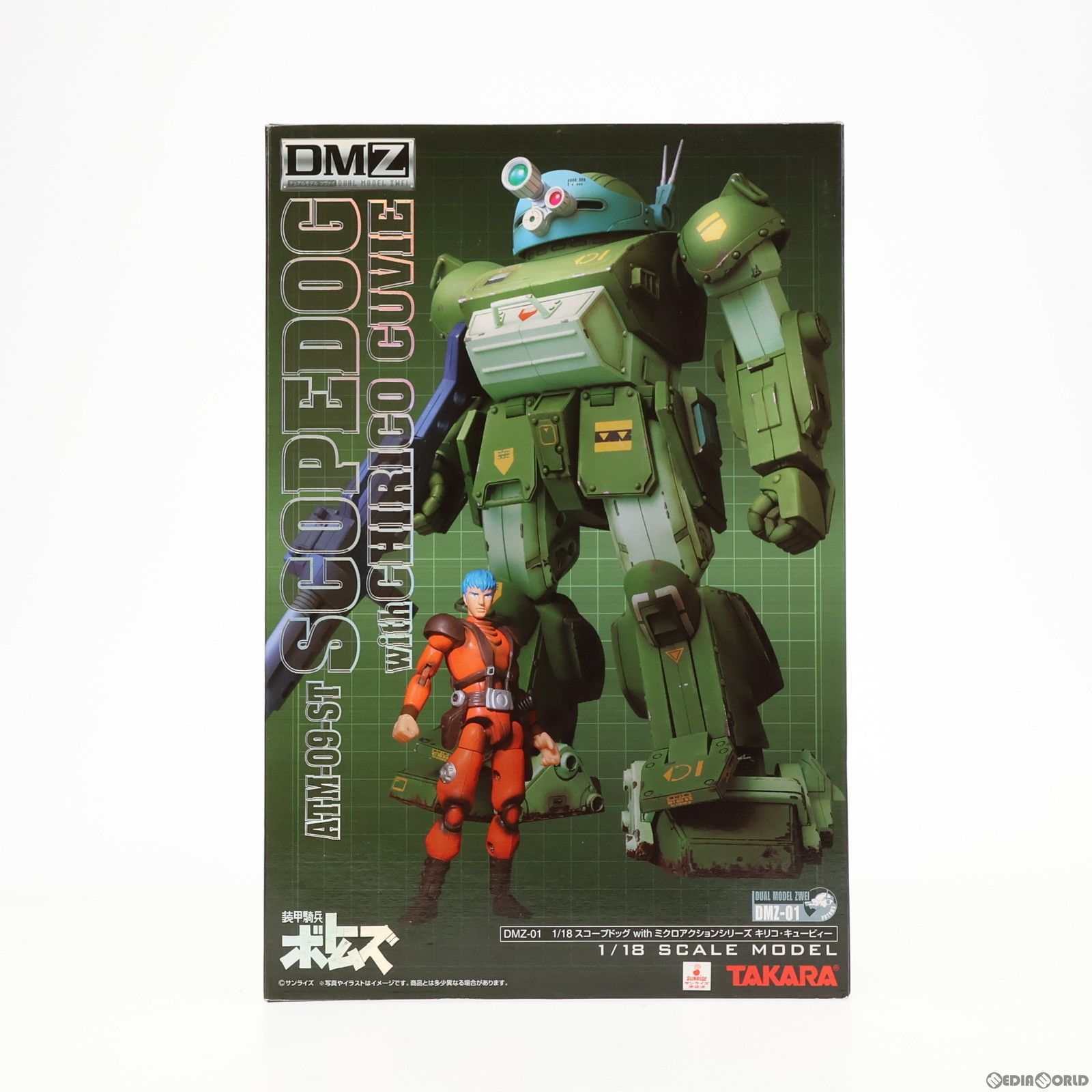 DMZ-01 スコープドッグwithミクロアクション キリコ・キュービィー