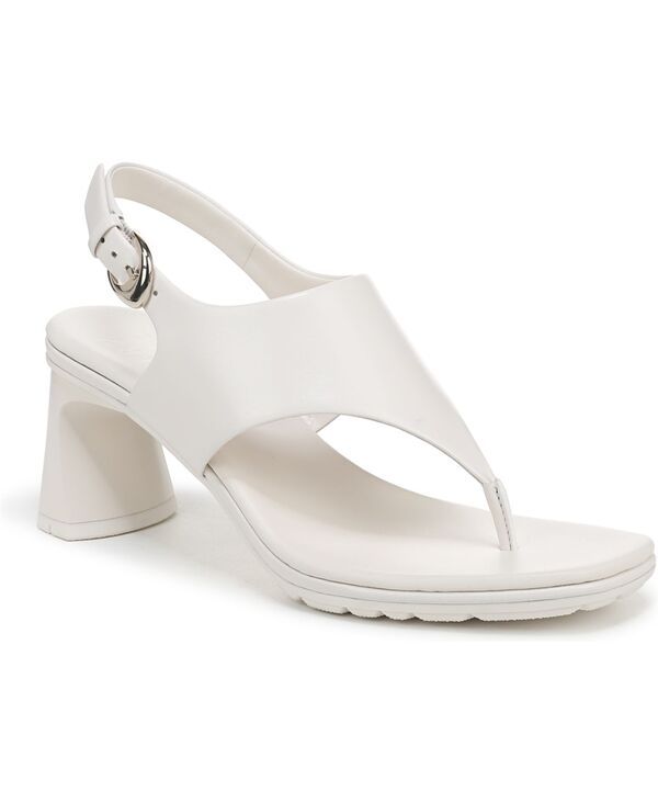 ナチュライザー レディース シューズ サンダル Naturalizer Womens Navi Square Toe Dressandals Warm White Leather ホワイト