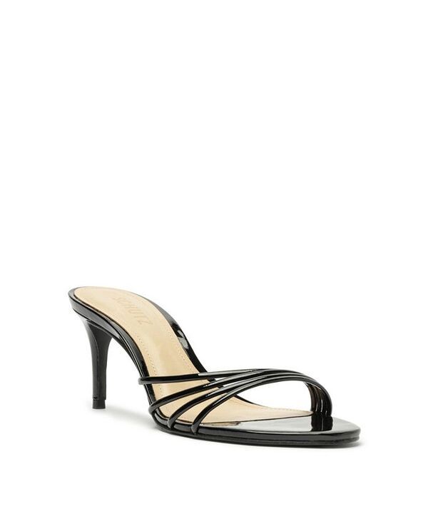 シュッツ レディース シューズ サンダル ヒール Schutz Womens Inez Kitten Heel Sandals Black ブラック