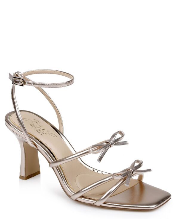 ジュウェルダグレイミシュカ レディース シューズ サンダル Jewel Badgley Mischka Kiyomi II Dress Sandal Rose Gold Metallic ゴールド